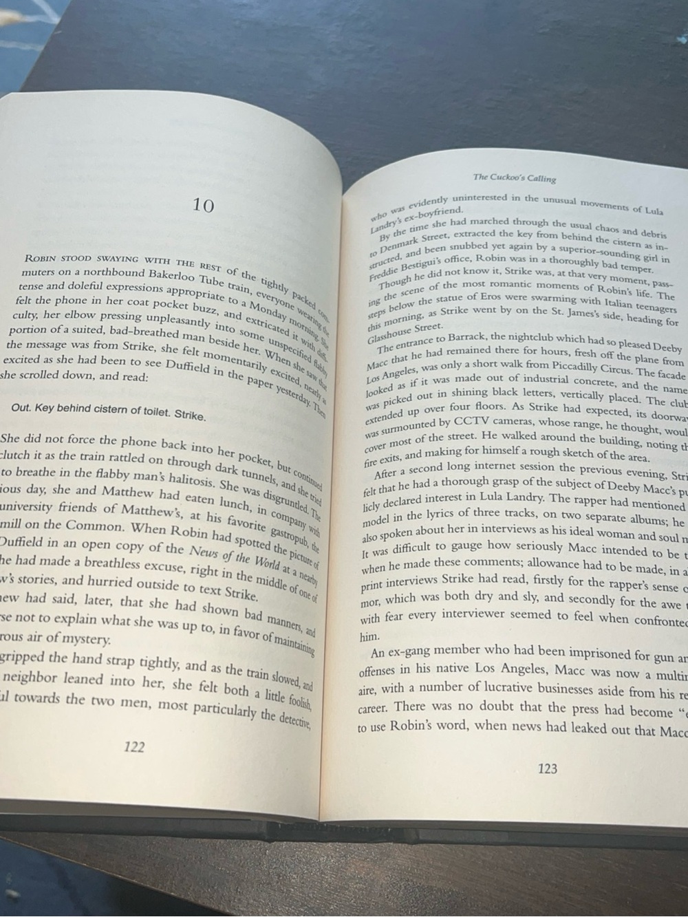 The Cuckoo's Calling by Robert Galbraith 1st Edition HC No DJ - Picture 2 of 4